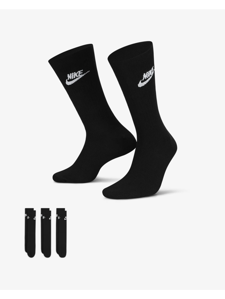 Nike Sportswear Everyday Essential 3 Pairs high black