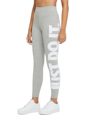 Nike W Sportswear Essential Tight Fit High Rise Ful Lenght grey