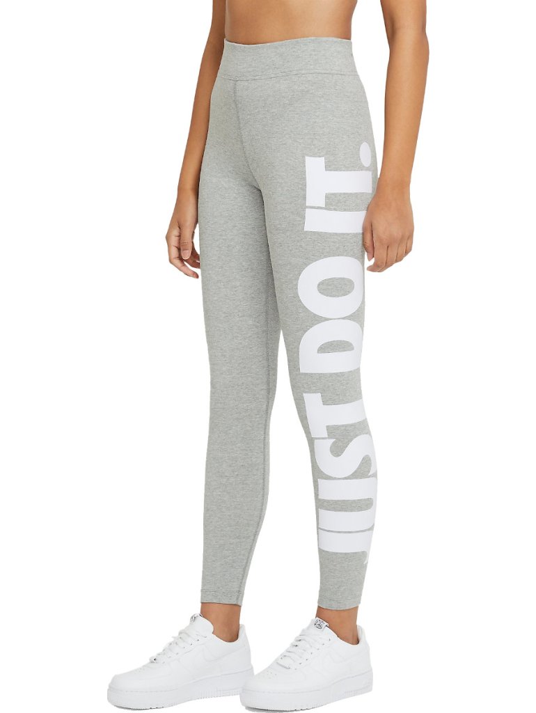 Nike W Sportswear Essential Tight Fit High Rise Ful Lenght grey