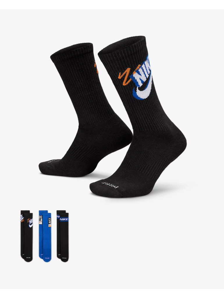 Nike Everyday Plus Cushioned black/blue
