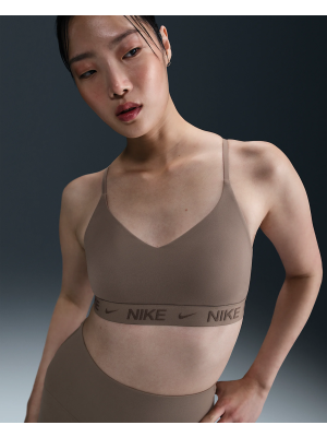 Nike W Indy Light-Support Padded Bra brown