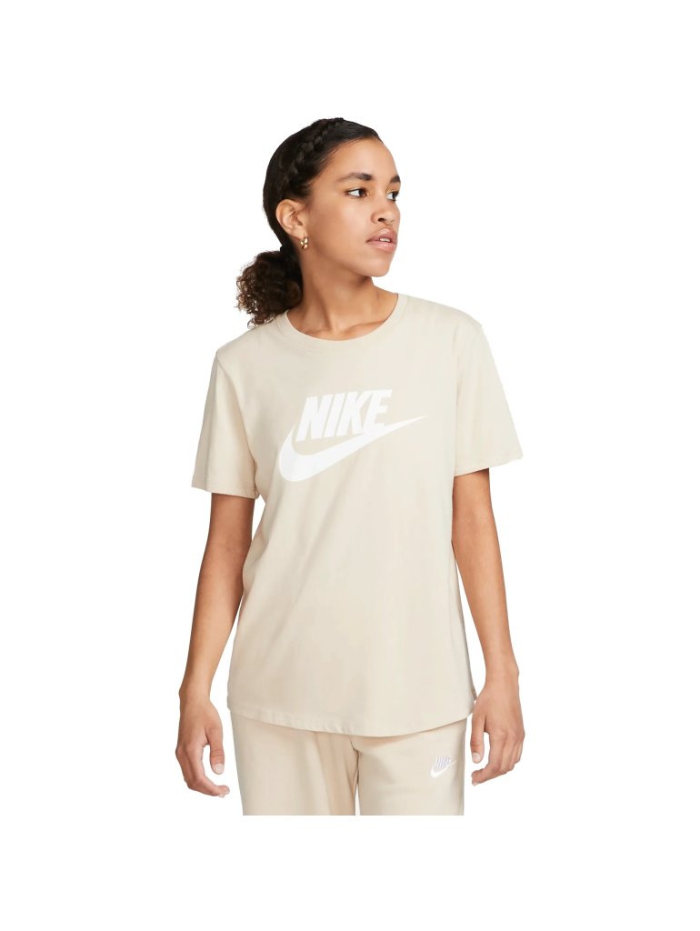 Nike W Essential Icon Futura Tee sand