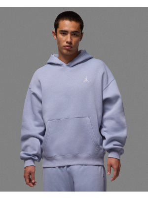 Jordan Brooklyn Fleece Oversized Pullover Hoodie indigo haze/sail