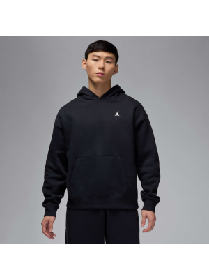 Jordan Brooklyn Fleece Oversized Pullover Hoodie black/sail