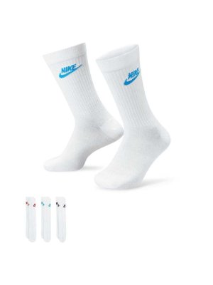 Nike Sportswear Everyday Essential 3 Pairs red/black/blue