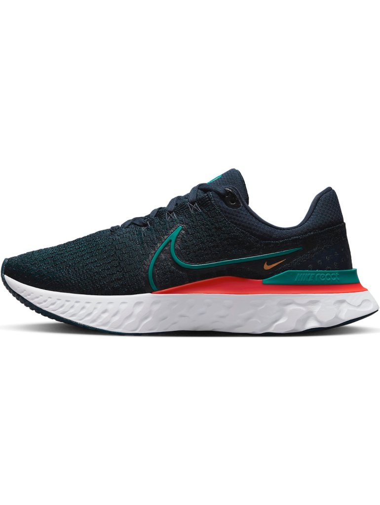 Nike React Infinity Run Flyknit 3 obsidian/bright spruce-white