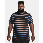 Nike Sportswear Club Stripe Tee black/burnt sunrise