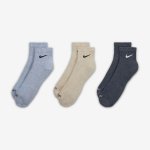 Nike Dri-Fit Everyday Plus Cotton Cushioned 3 Pairs multi colour/blue