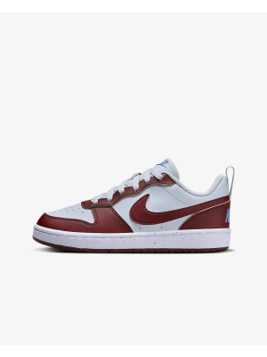 Nike Court Borough Low Recraft (GS) pure platinum/dark team red