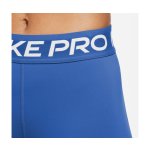 Nike W Pro Mid-Rise Mesh-Panelled Leggings 7/8 blue