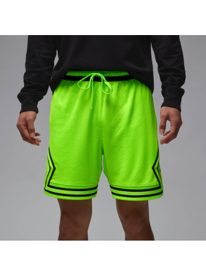 Jordan Sport Dri-Fit Mesh Diamond Shorts electric green/black