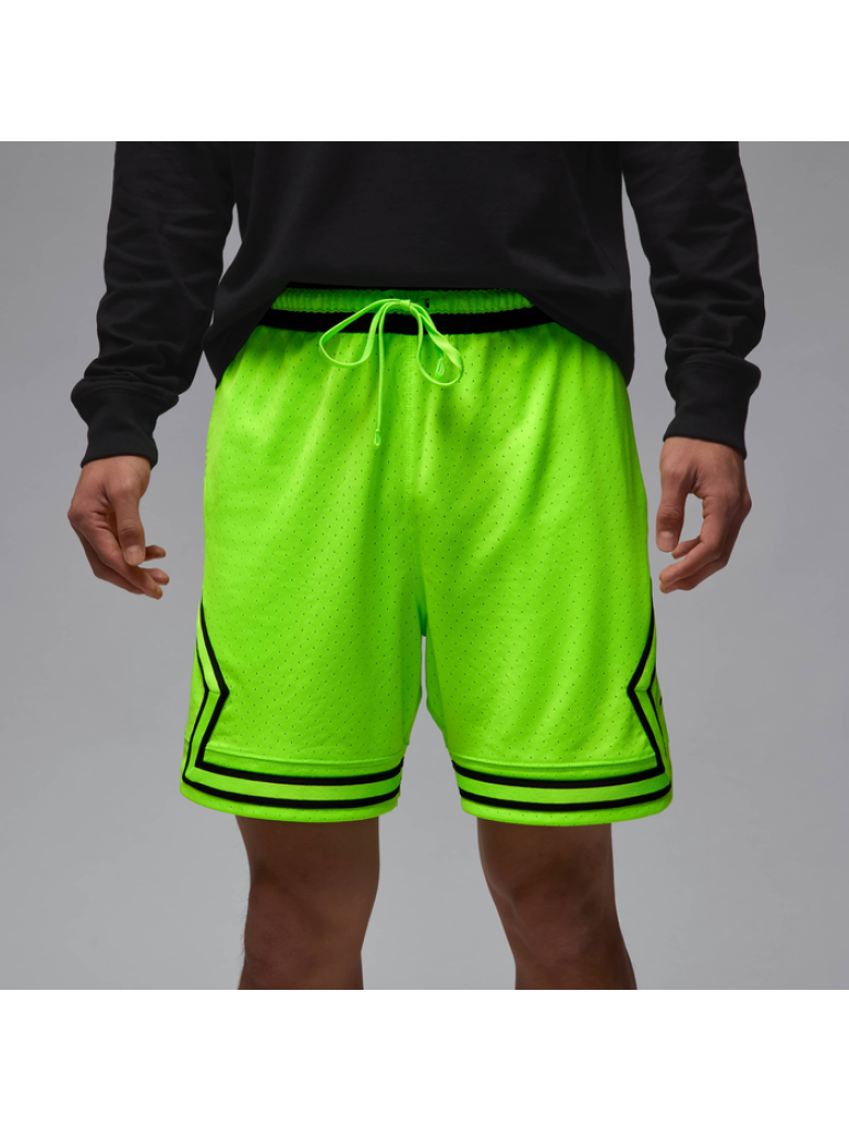 Jordan Sport Dri-Fit Mesh Diamond Shorts electric green/black