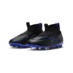 Nike JR Mercurial Zoom Superfly 9 Academy AG black/chrome/hyper royal