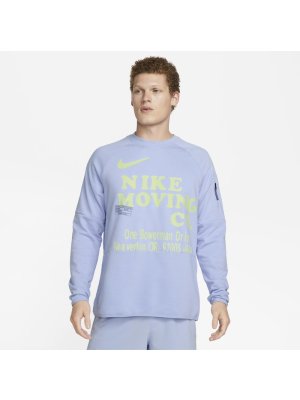 Nike Dri-Fit Long-Sleeve Fitness Top cobalt bliss
