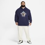 Nike LeBron Pullover Fleece Hoodie purple ink
