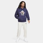 Nike LeBron Pullover Fleece Hoodie purple ink