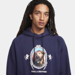 Nike LeBron Pullover Fleece Hoodie purple ink