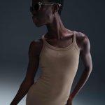 Nike W Sportswear Chill Knit Tank Dress mink brown