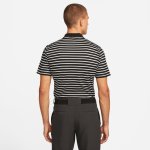Nike Dri-Fit Victory Striped Golf Polo black/white
