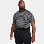 Nike Dri-Fit Victory Striped Golf Polo black/white