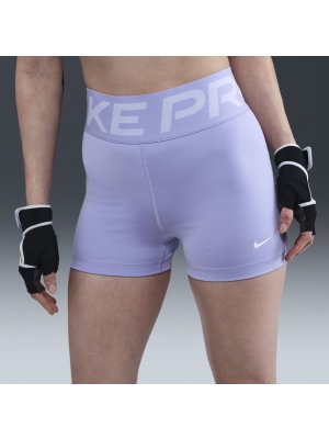 Nike Pro Sculpt High Waisted Biker Shorts lilac ice/white