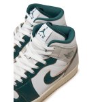 Jordan Air 1 MID SE white/oxidized green/sail