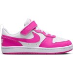 Nike Court Borough Low Recraft (PS) white/laser fuchsia