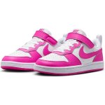 Nike Court Borough Low Recraft (PS) white/laser fuchsia