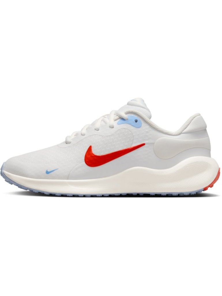 Nike Revolution 7 (GS) summit white/picante red/sail