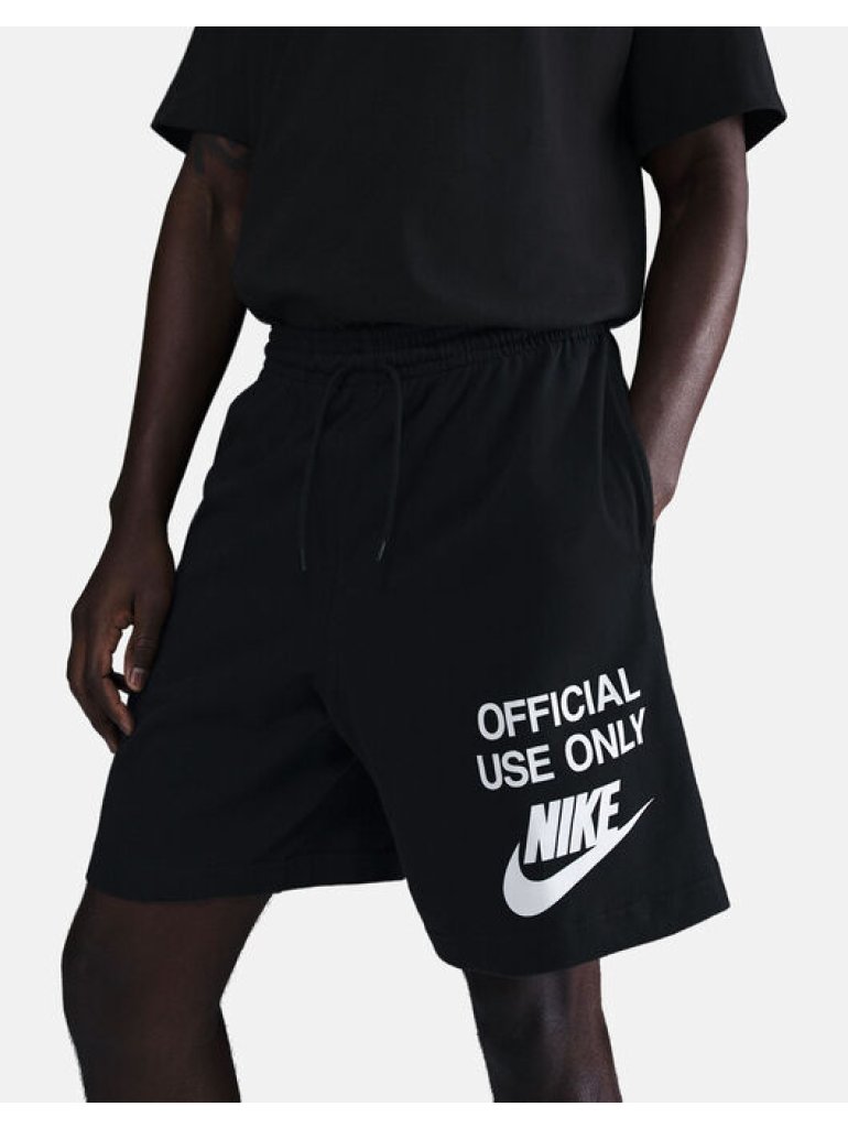 Nike M Club Knit Shorts black/white
