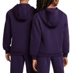 Nike Kylian Mbappé Club Fleece Hoodie grand purple/pale ivory/metallic gold