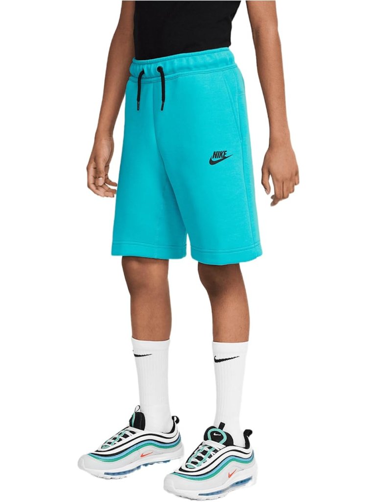 Nike Tech Fleece Older Kids' Shorts dusty cactus/black