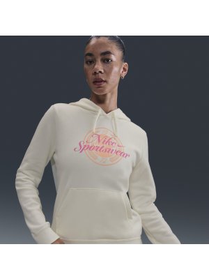 Nike W Sportswear Club FLC GX STD PO Hoodie sail