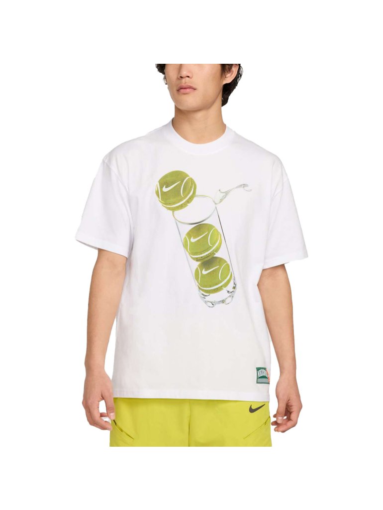 Nike M Court Max90 Loose Fit Tennis T-Shirt white