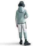 Nike Sportswear Tech Fleece Older Kids' Full-Zip Hoodie dusty sage/light orewood brown/black/plum eclipse