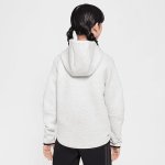 Nike Sportswear Tech Fleece Older Kids' Full-Zip Hoodie light grey/heather/black