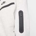 Nike Sportswear Tech Fleece Older Kids' Full-Zip Hoodie light grey/heather/black