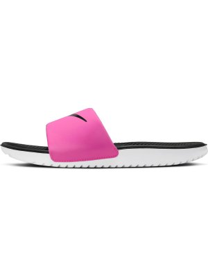 Nike Kawa Slide (GS/PS) laser fuchsia/black/white