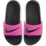 Nike Kawa Slide (GS/PS) laser fuchsia/black/white