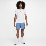Nike Form Swoosh Men's Dri-FIT 18cm (approx.) Unlined Versatile Shorts blue/black