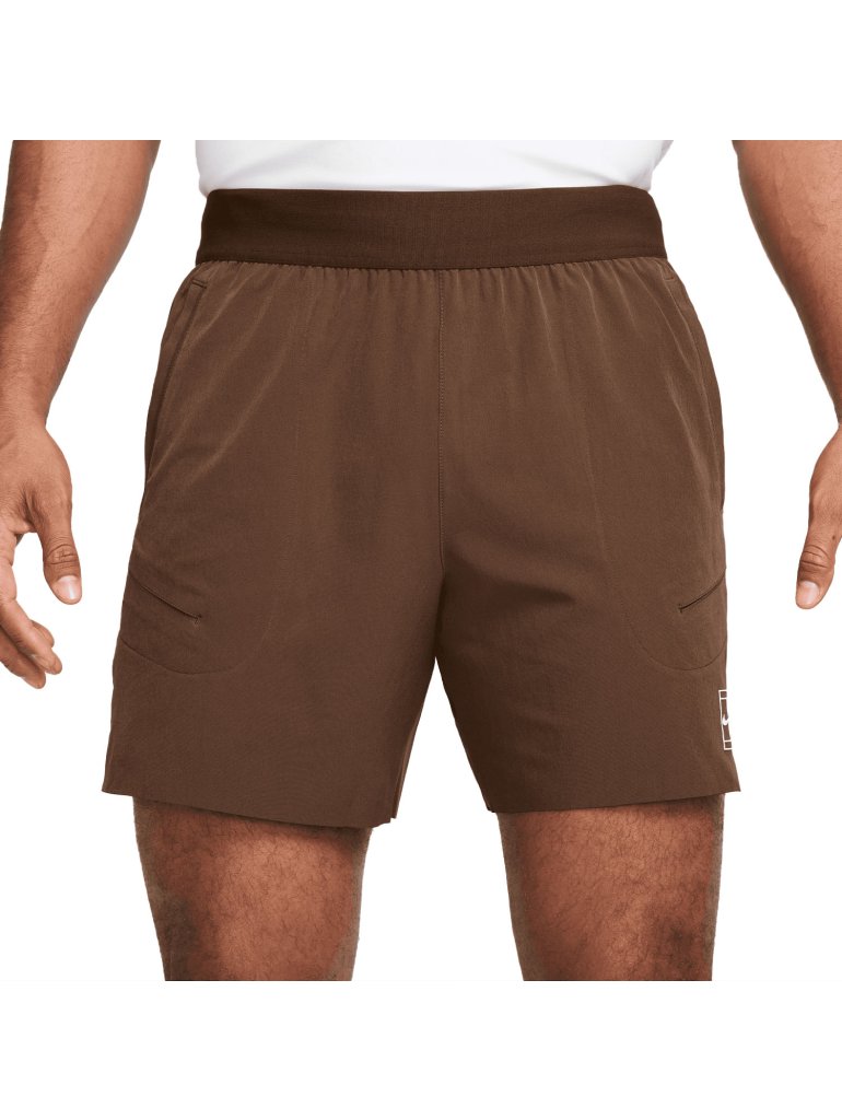 NikeCourt Advantage Men's Dri-FIT 15cm Tennis Shorts caco wow/white
