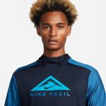 Nike Dri-FIT Trail Hoodie obsidian/dark marina blue/laser blue