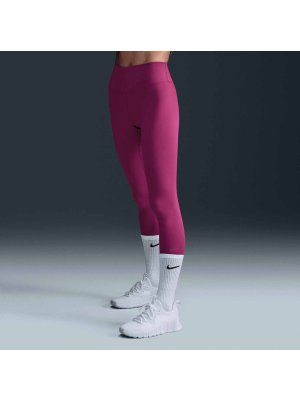 Nike W One High-Waisted Leggings hot fuchsia
