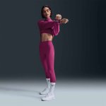 Nike W One High-Waisted Leggings hot fuchsia