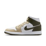 Jordan WMNS Air 1 MID white/medium olive/rattan