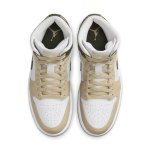 Jordan WMNS Air 1 MID white/medium olive/rattan
