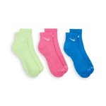 Nike Dri-Fit Everyday Plus Cotton Cushioned 3 Pairs lime/pink/blue
