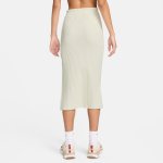 Nike W Sportswear Chill Rib Slim Midi Skirt light orewood brown