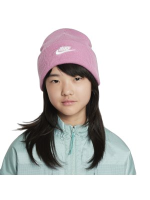 Nike Peak Older Kids' Beanie magic flamingo/white