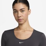 Nike W Nike Pro Dri-FIT Cropped Long-Sleeve Top thunder grey/white